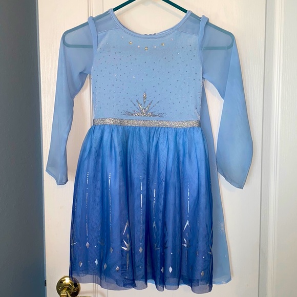 Disney Costumes Disneys Frozen Elsa Dress By Jumping Beans Poshmark